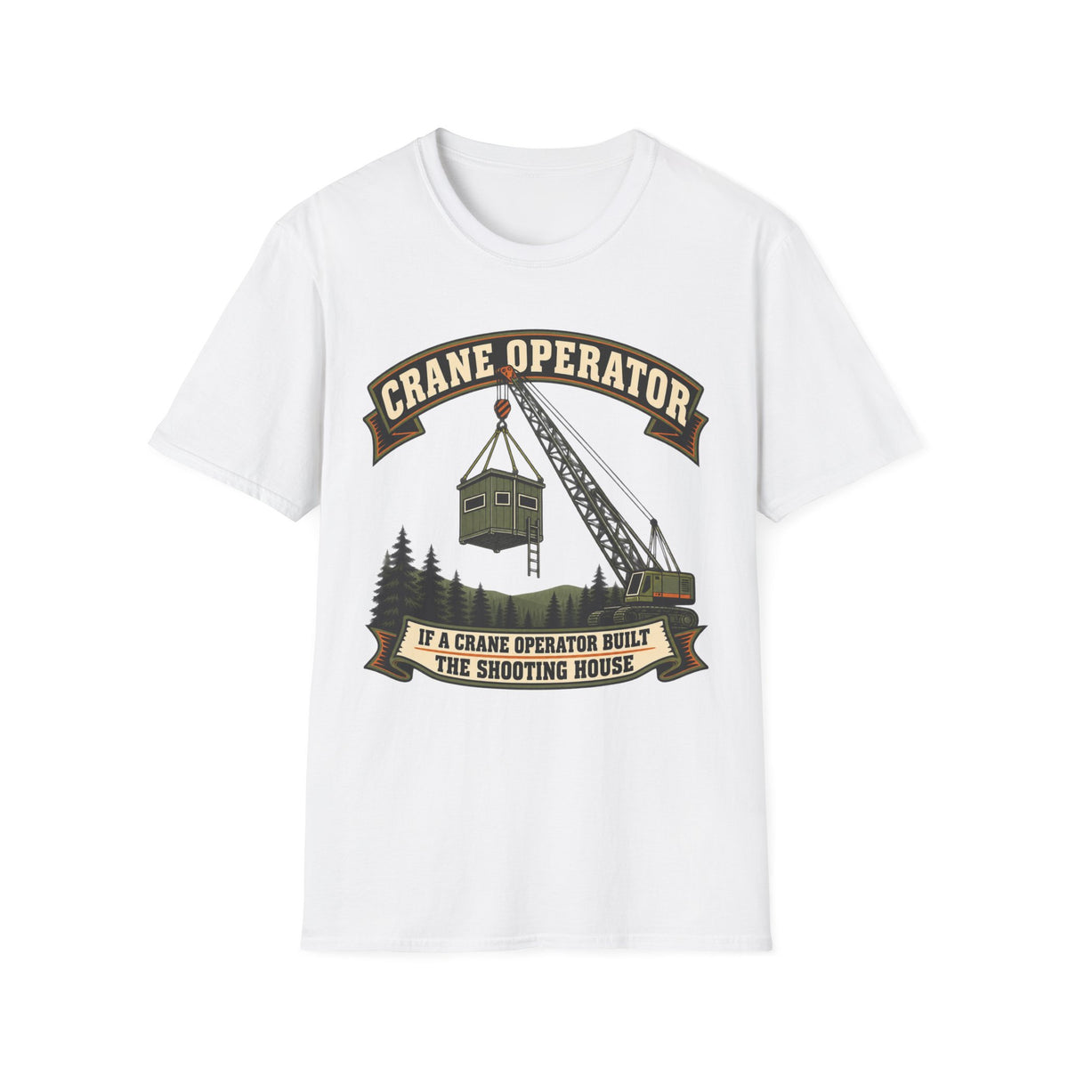 Crane Operator Shoot House T-shirt