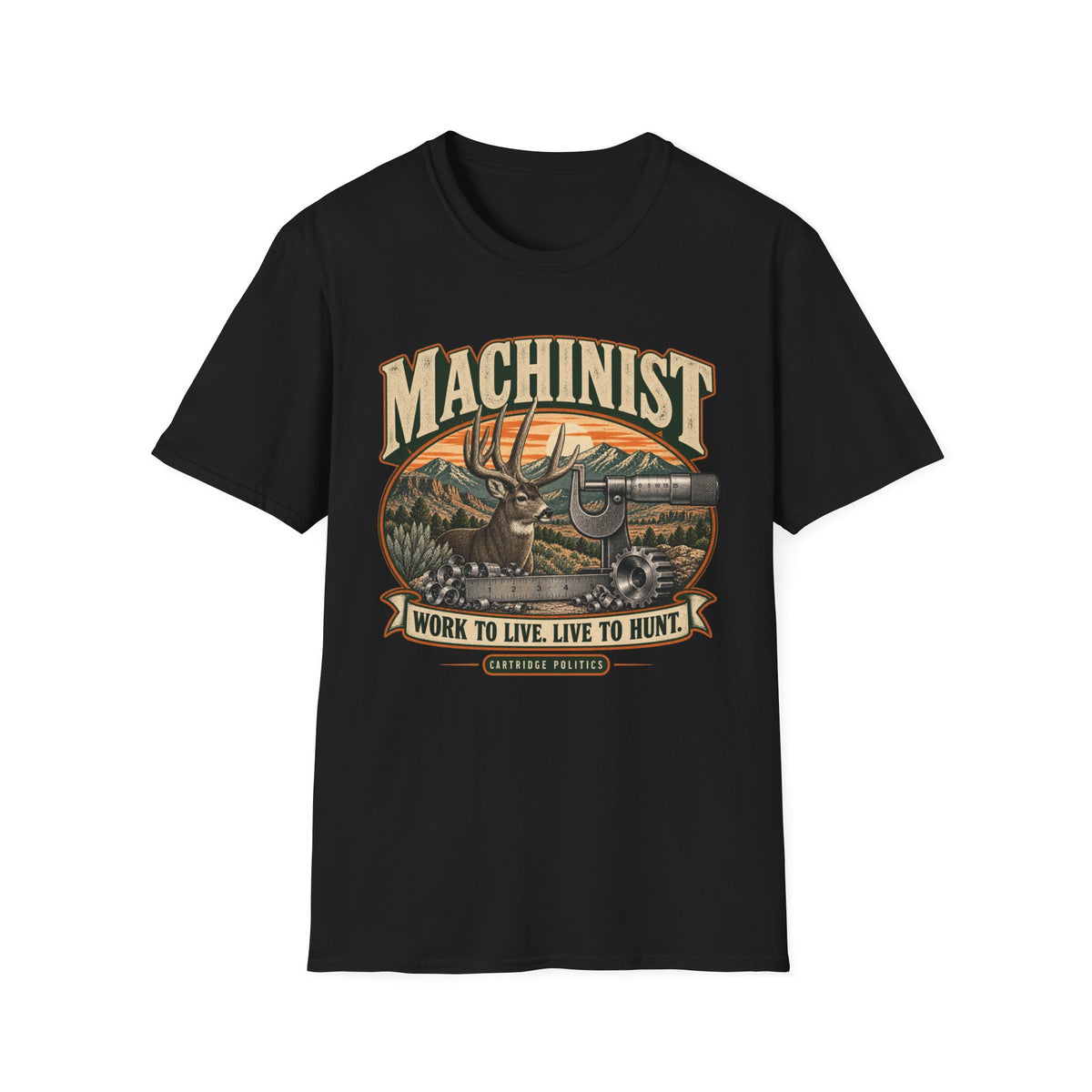 Old School Machinist T-shirt