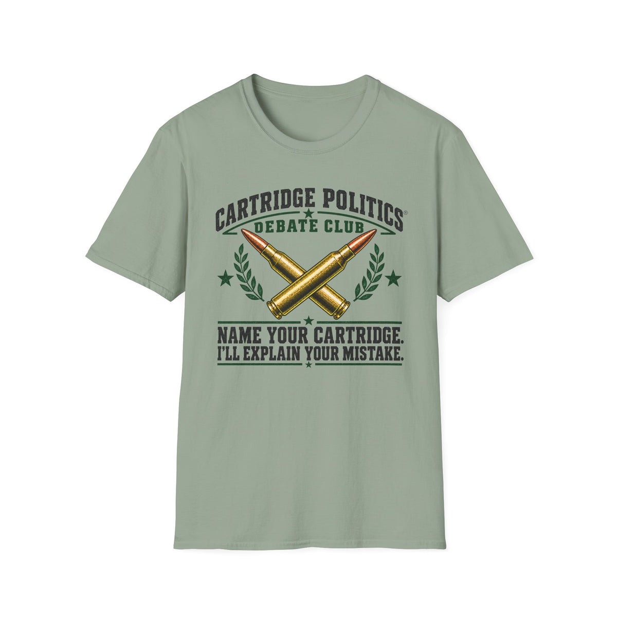 Cartridge Politics Debate Club T-shirt