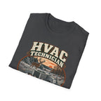Old School HVAC Technician T-shirt