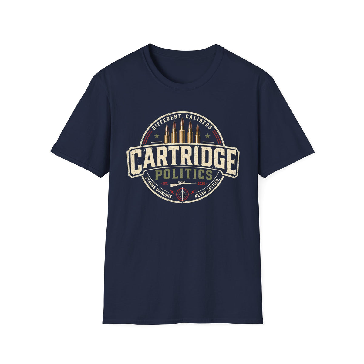 Cartridge Politics Circle Logo T-shirt