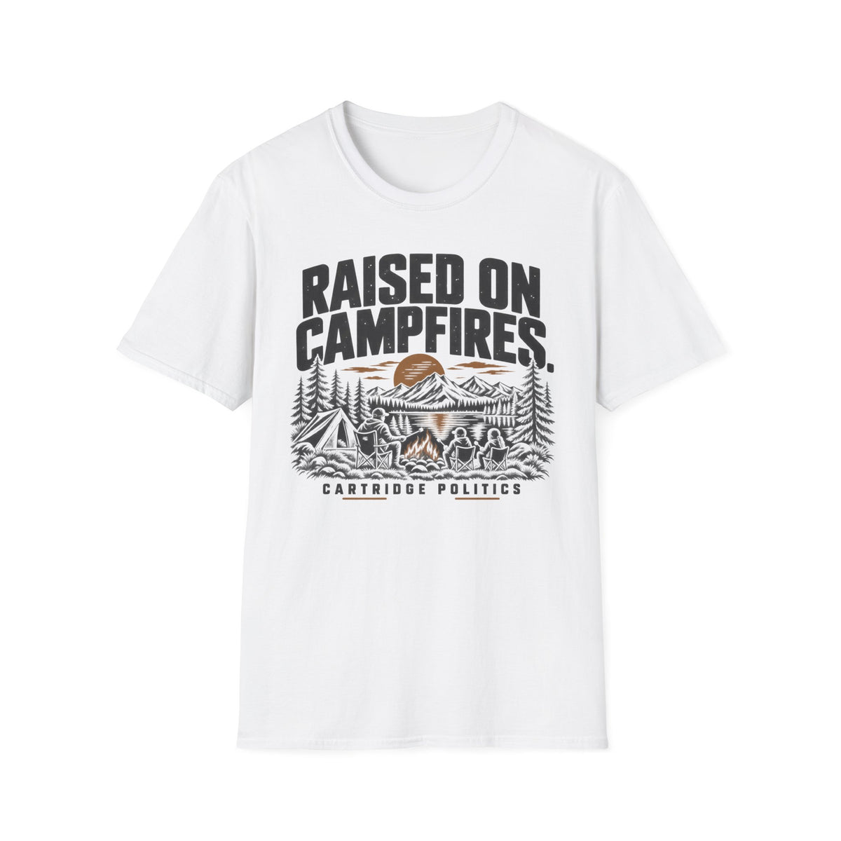 Raised on Campfires T-shirt
