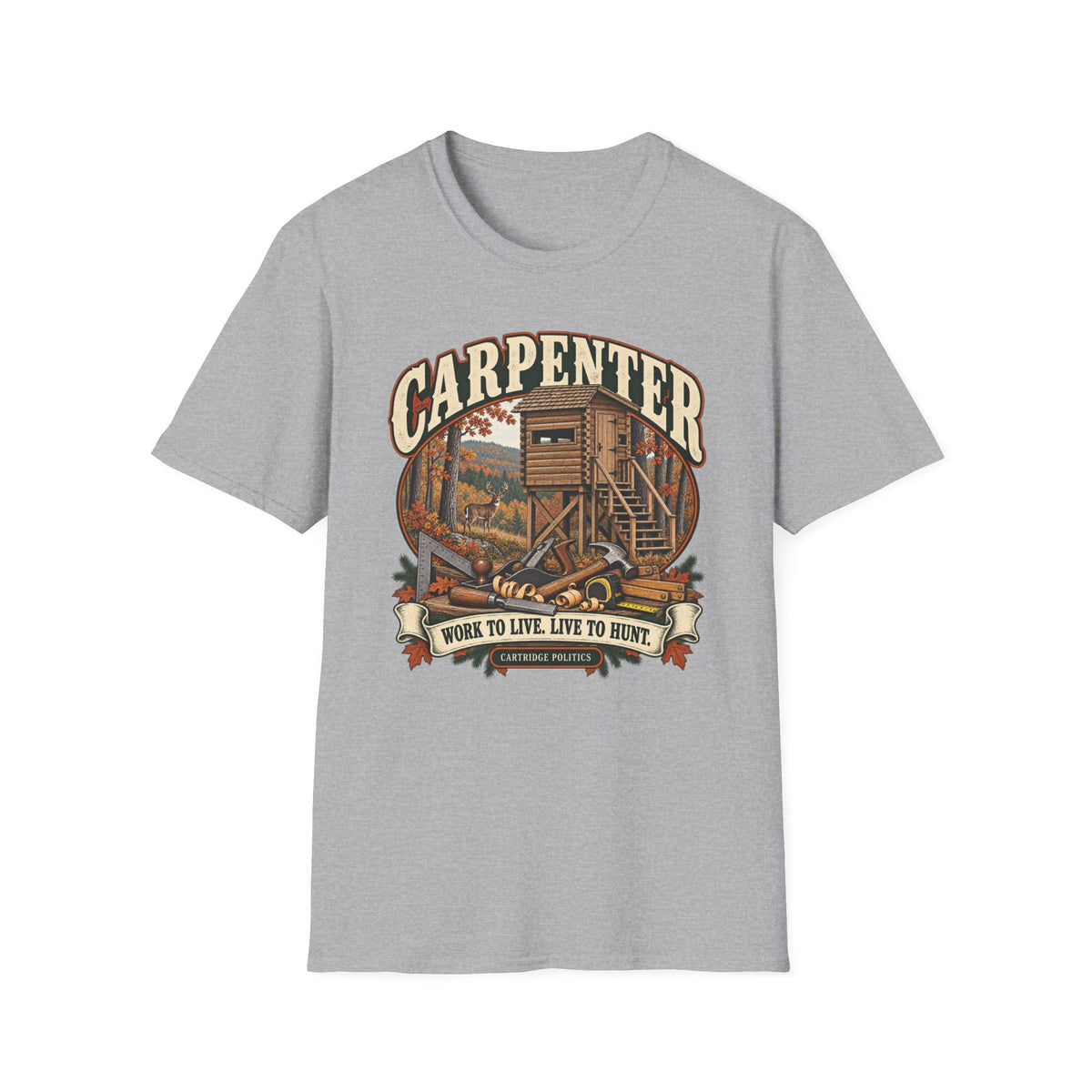 Old School Carpenter T-shirt