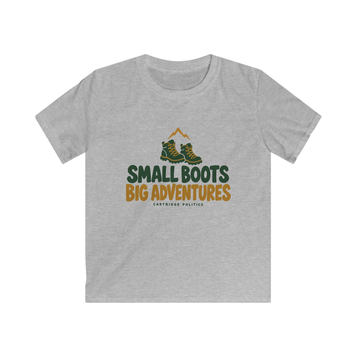 Kids Small Boots Big Adventures T-shirt