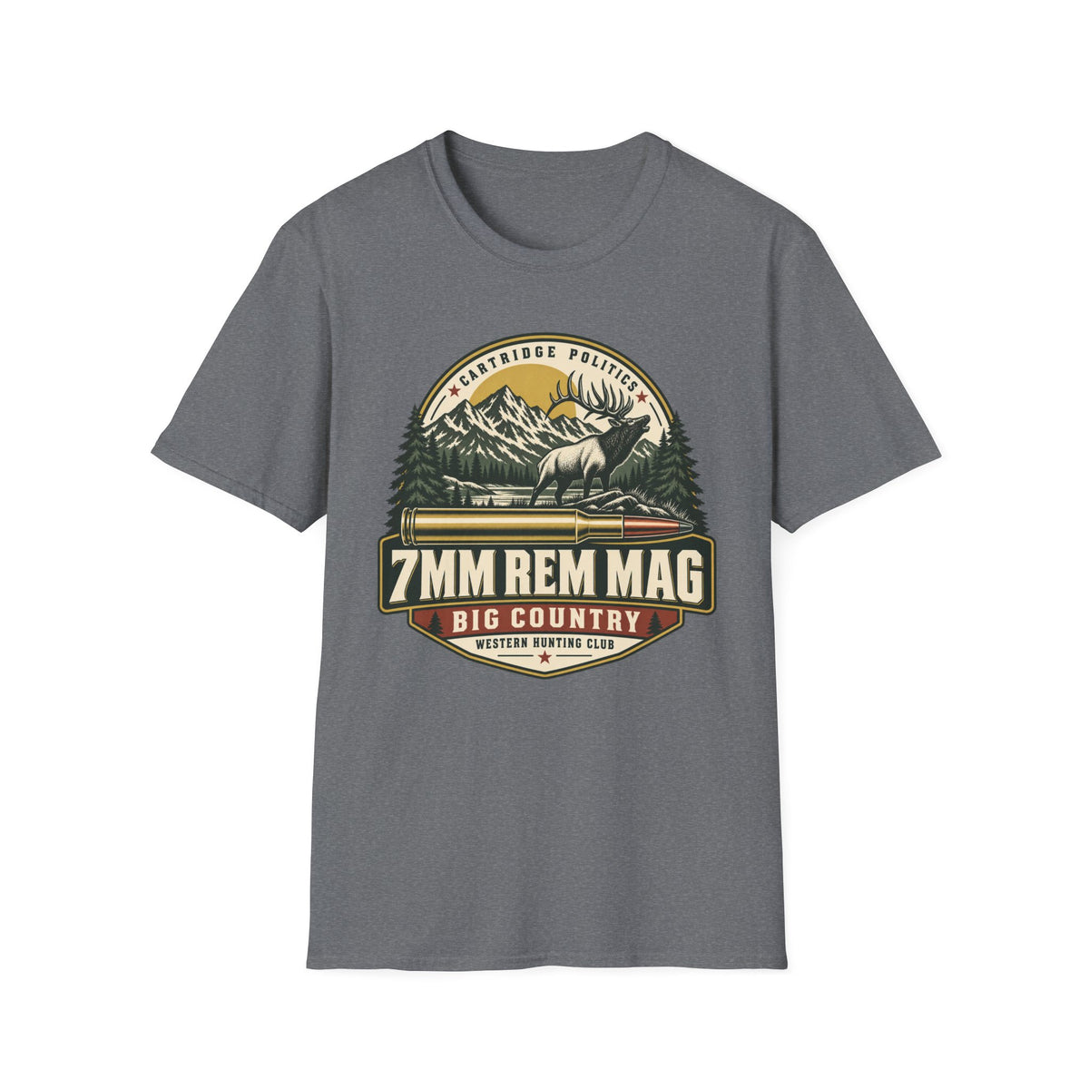 7mm Rem Mag Shield T-shirt