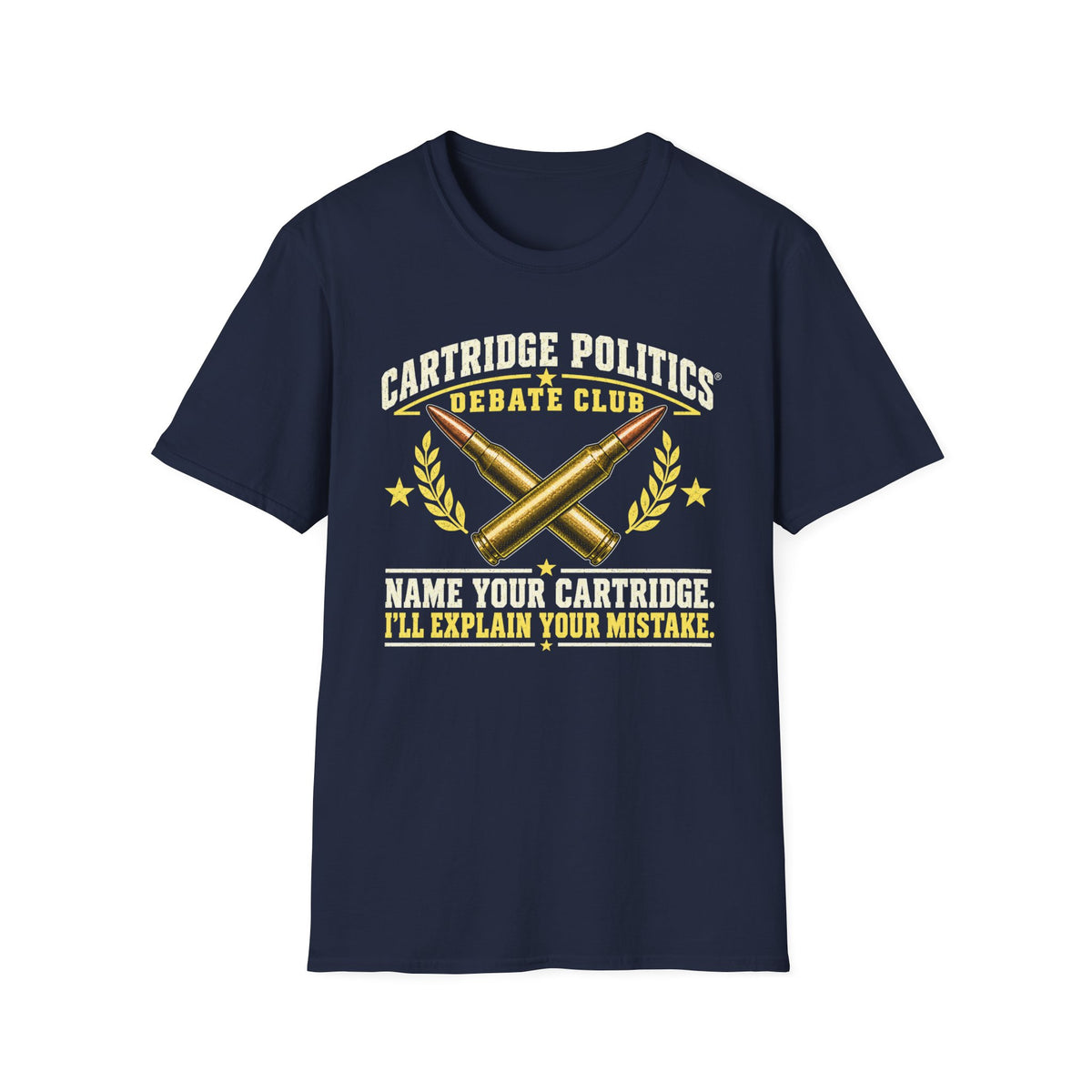 Cartridge Politics Debate Club T-shirt