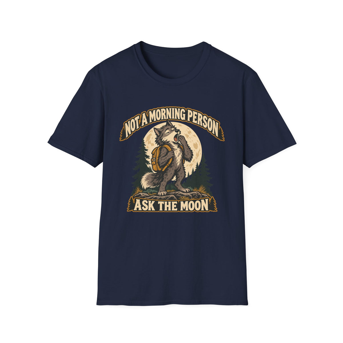 Not a Morning Person Werewolf T-shirt