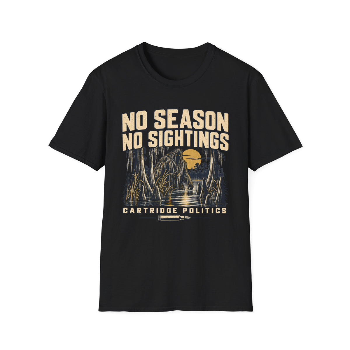 Swamp Guardian No Season No Sightings T-shirt