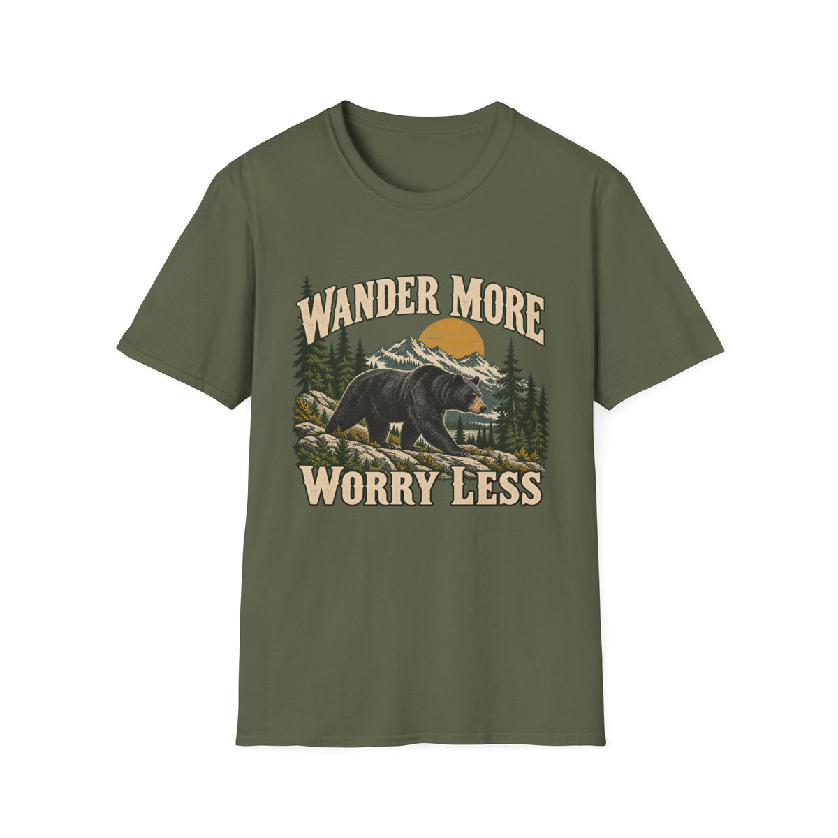 Bear Wander More T-shirt