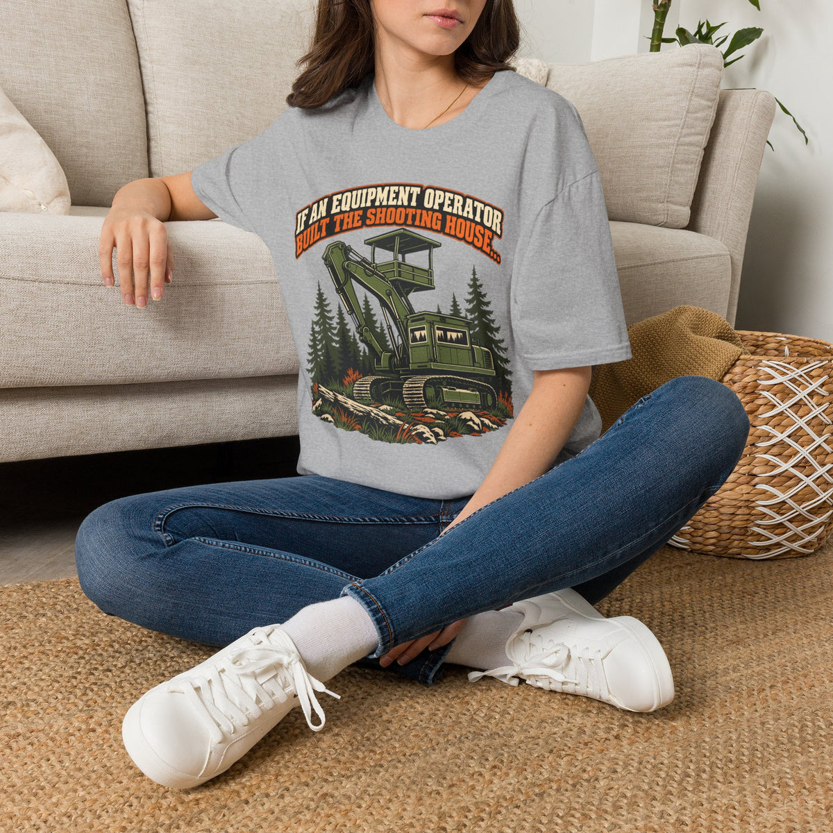 Heavy Equipment Operator Shoot House T-shirt
