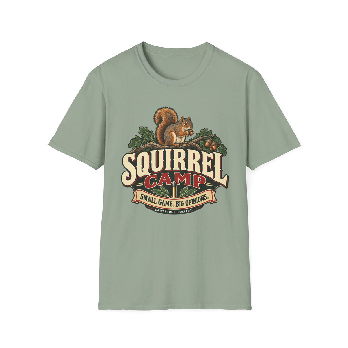 Squirrel Camp .22 lr T-shirt