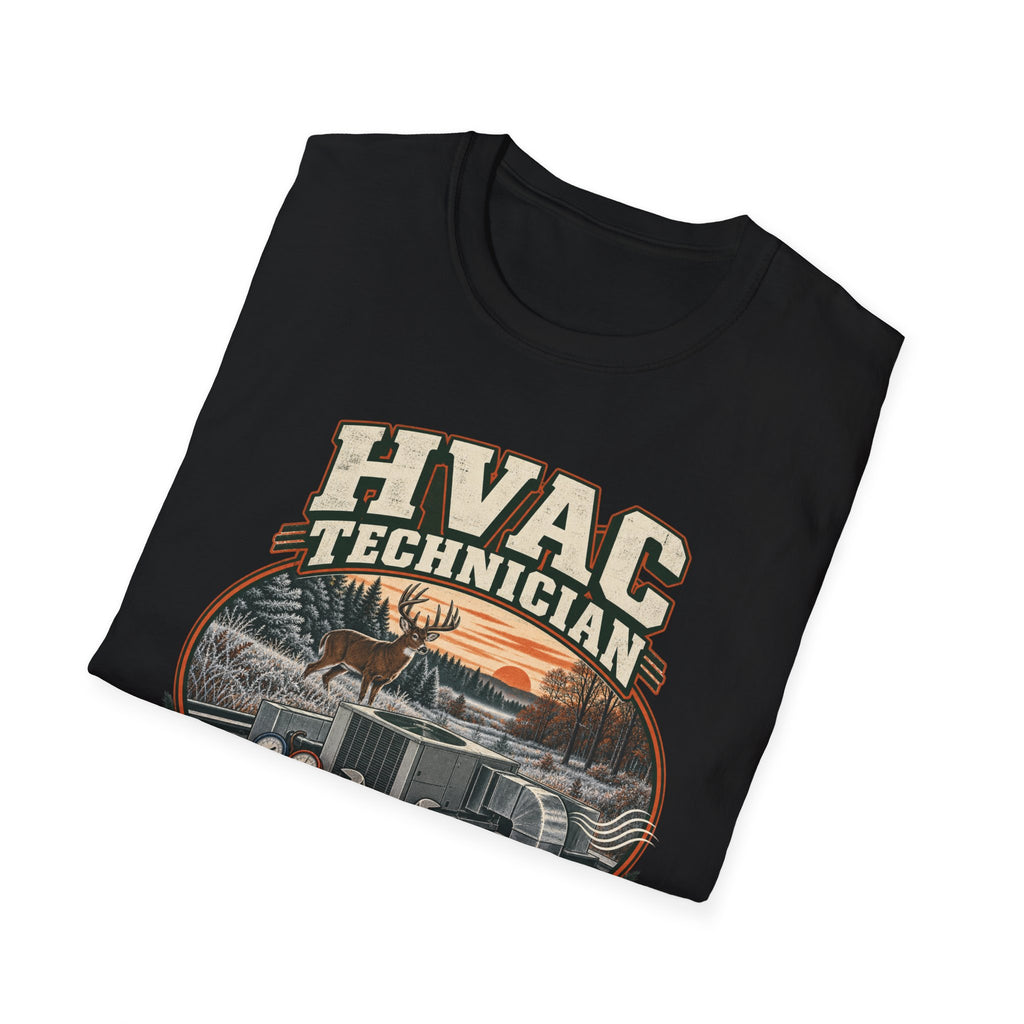 Old School HVAC Technician T-shirt