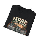 Old School HVAC Technician T-shirt