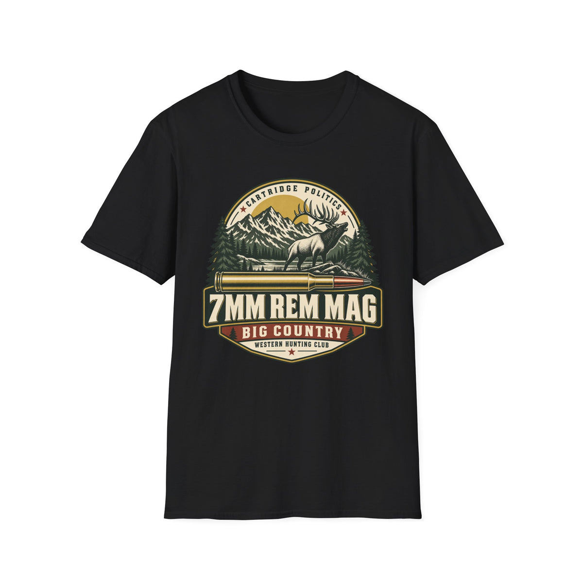 7mm Rem Mag Shield T-shirt