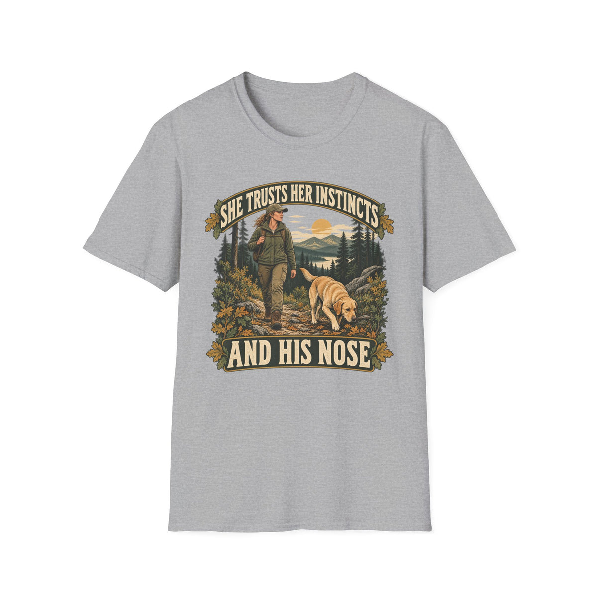 She Trusts Her Instincts T-shirt