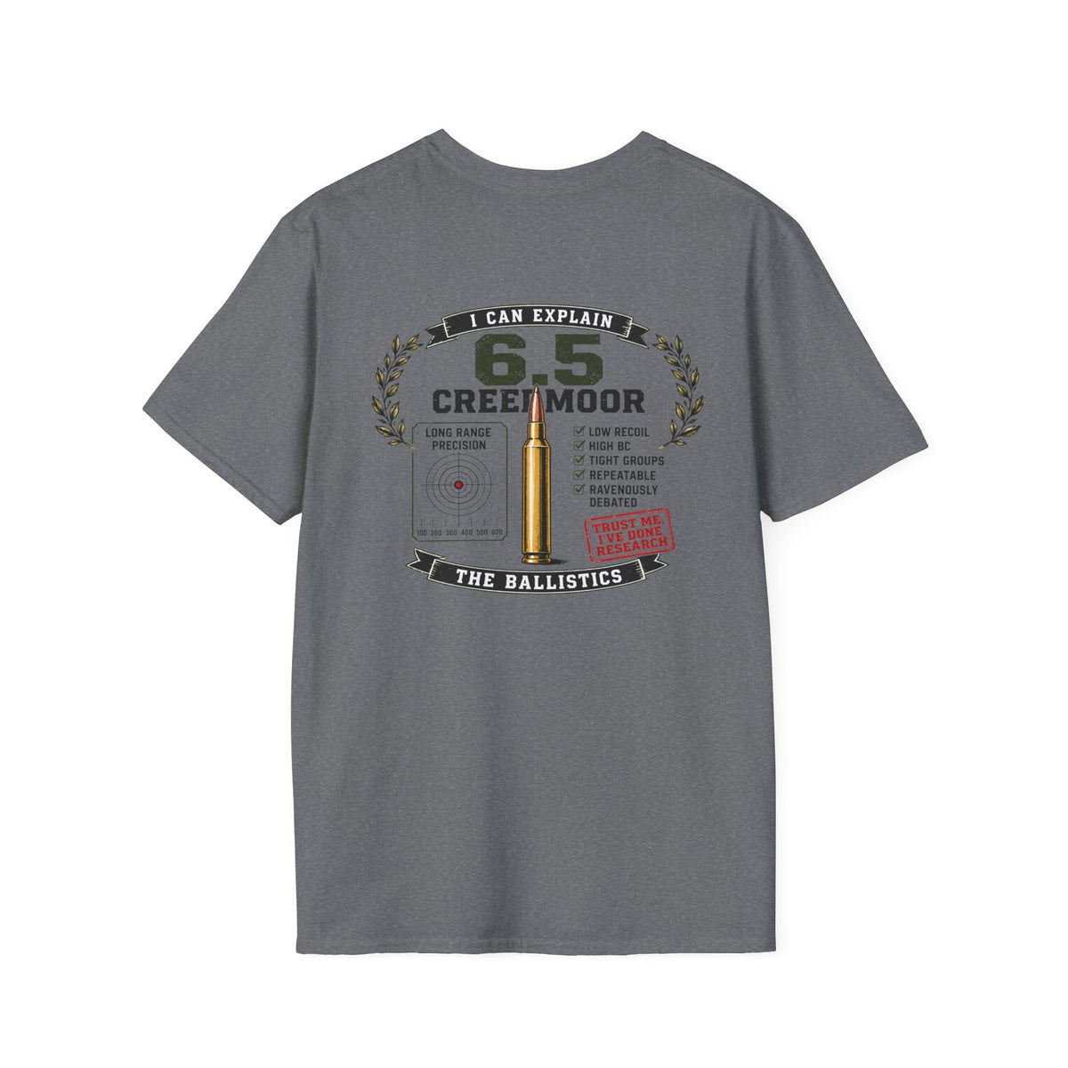 Team 6.5 Creedmoor Detailed T-shirt