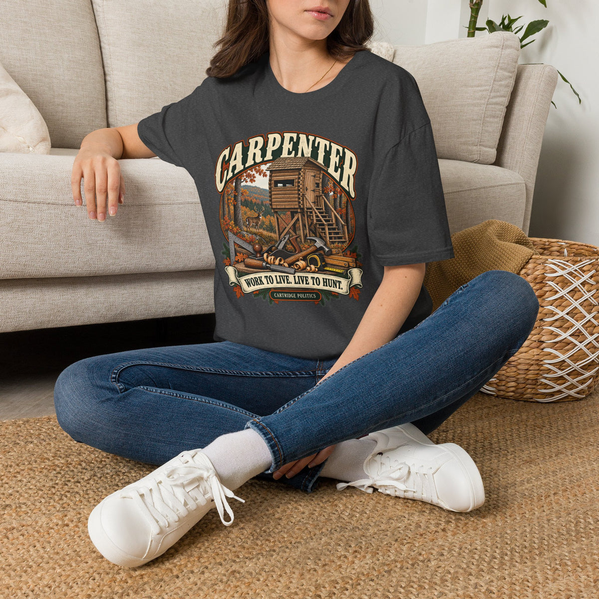 Old School Carpenter T-shirt