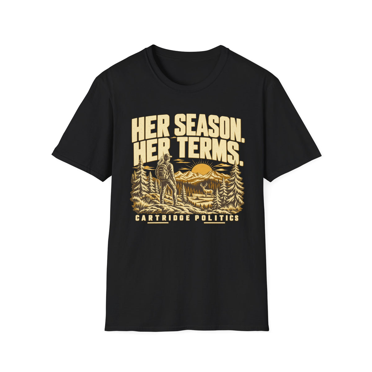 Her Season Her Terms T-shirt