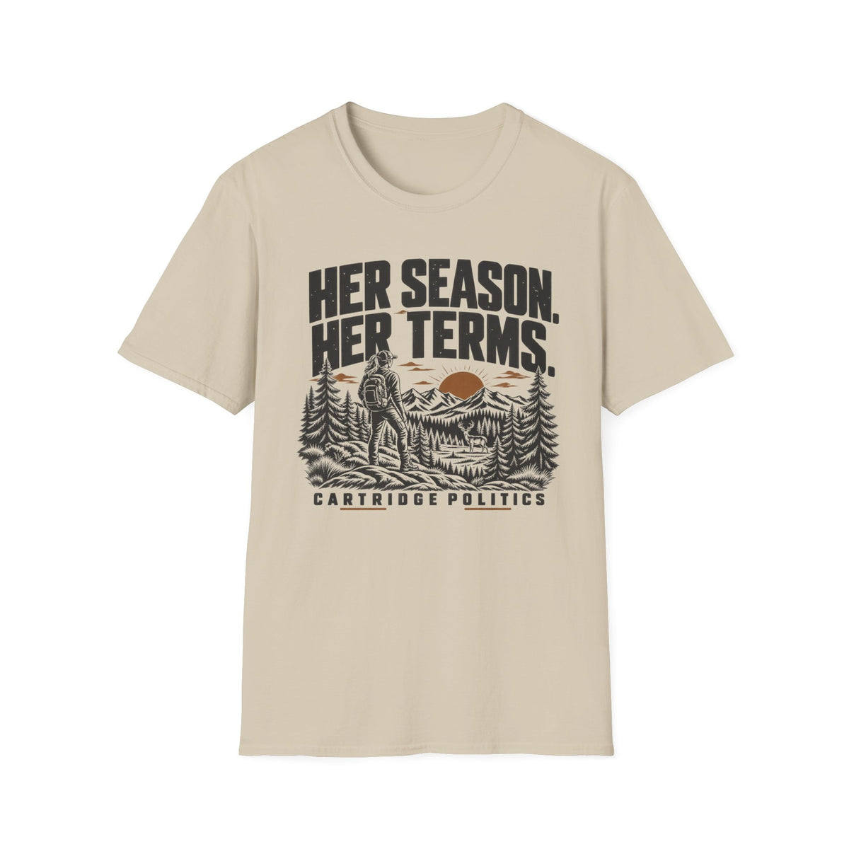 Her Season Her Terms T-shirt