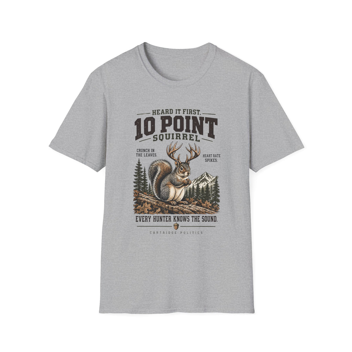10 Point Squirrel T-shirt