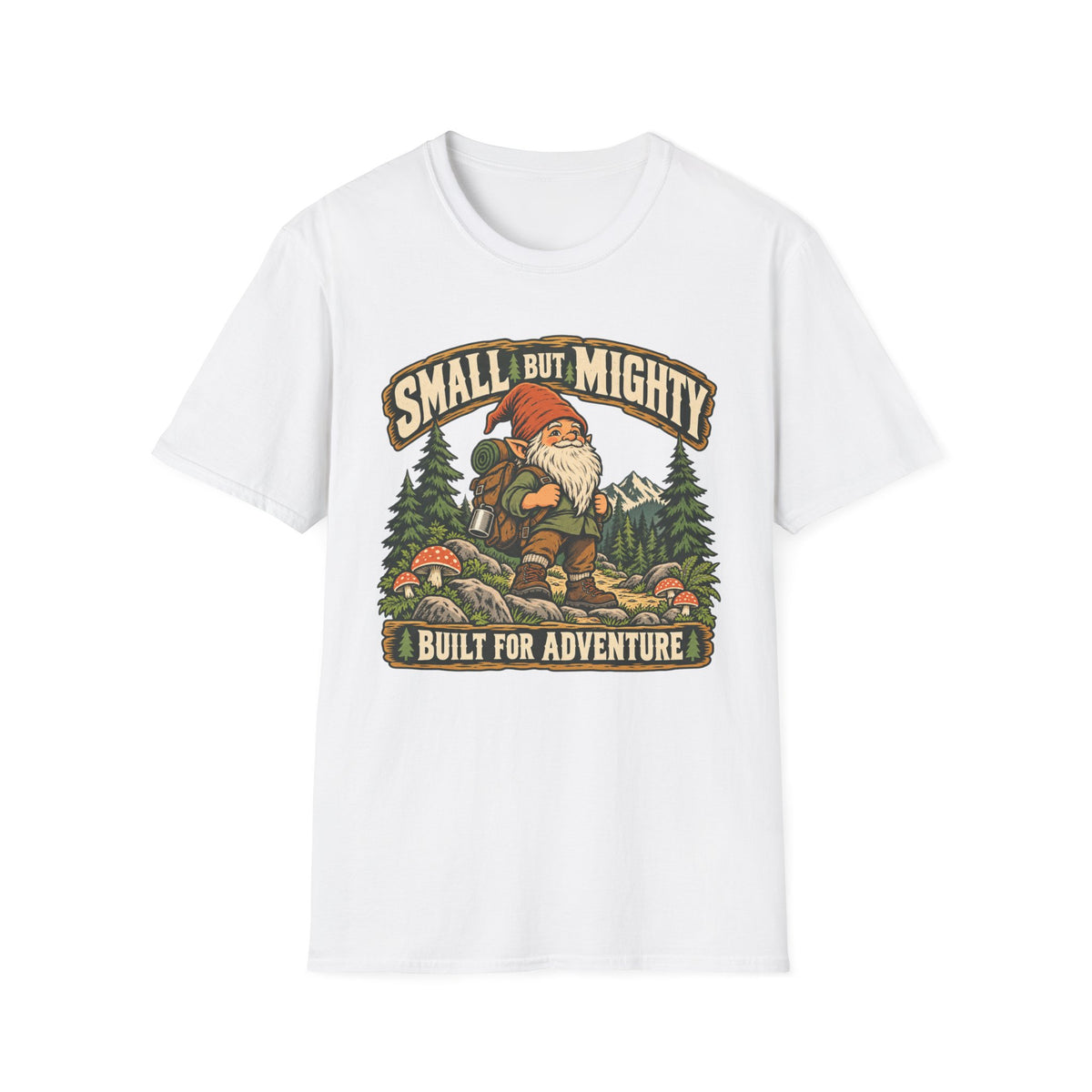 Kids Small But Mighty Gnome T-shirt