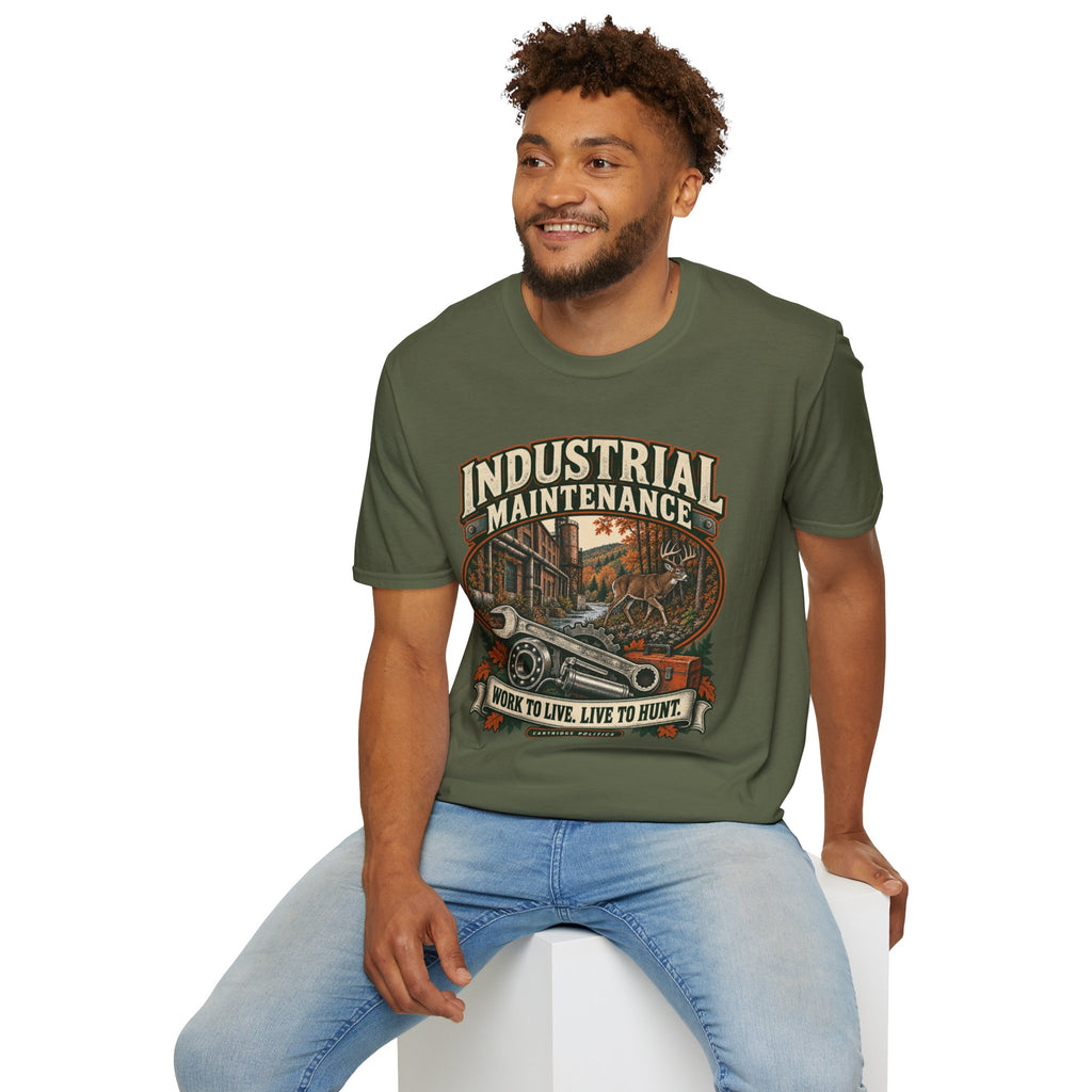 Old School Industrial Maintenance T-shirt