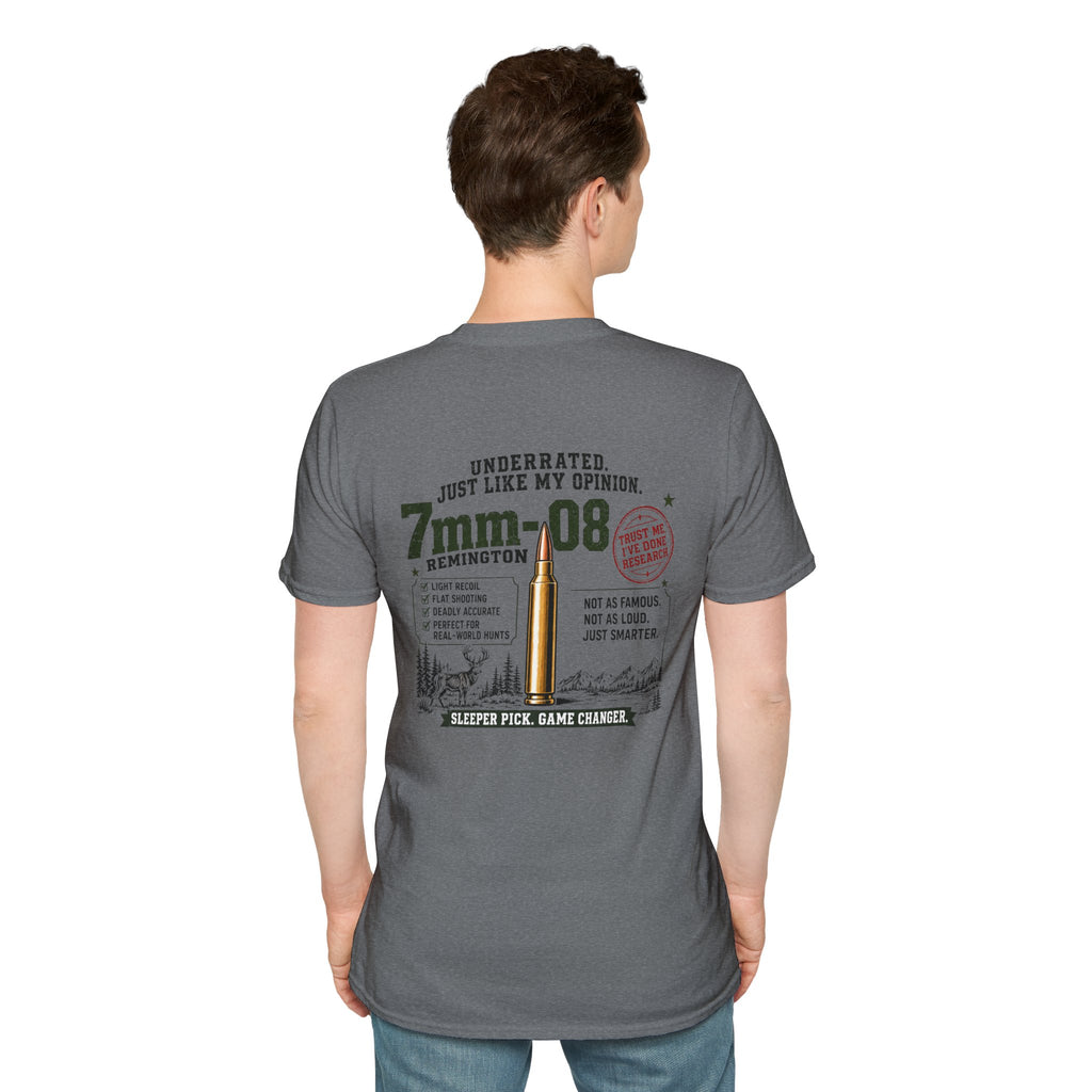 Team 7mm-08 Remington Detailed T-shirt