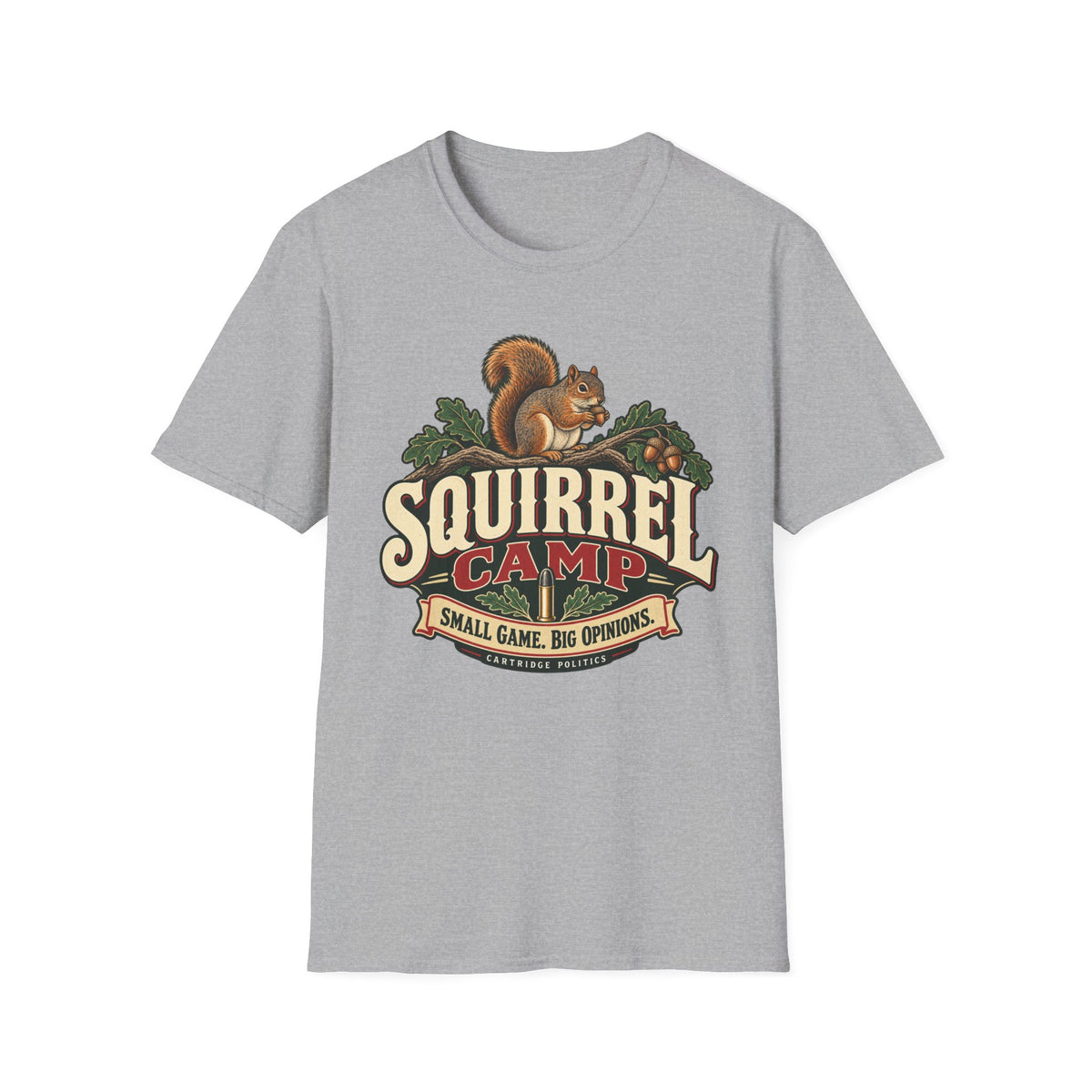 Squirrel Camp .22 lr T-shirt