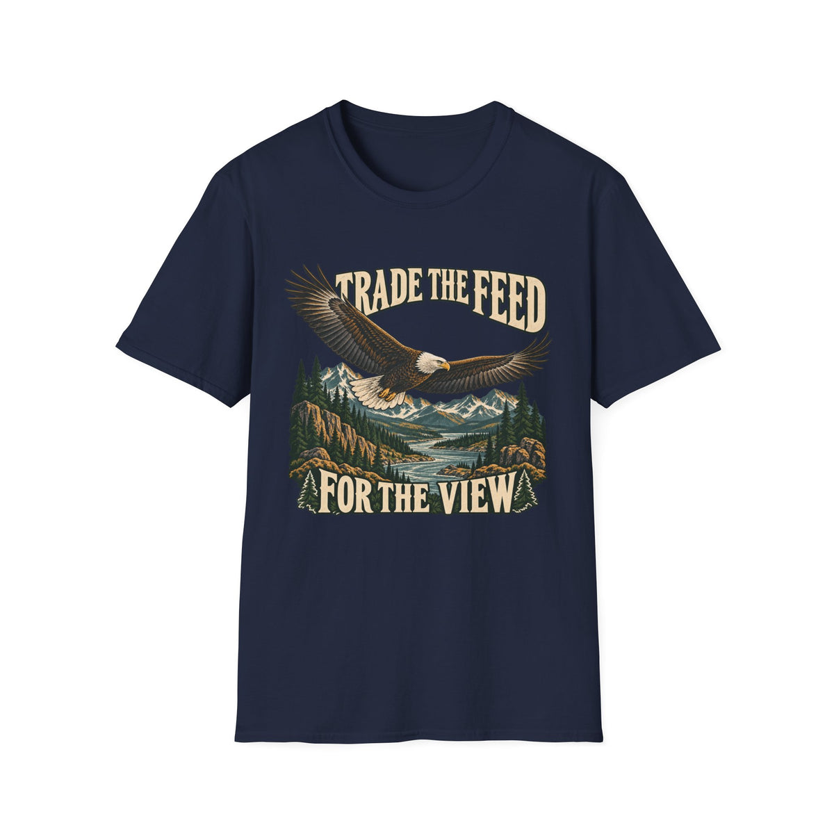 Trade The Feed Eagle T-shirt
