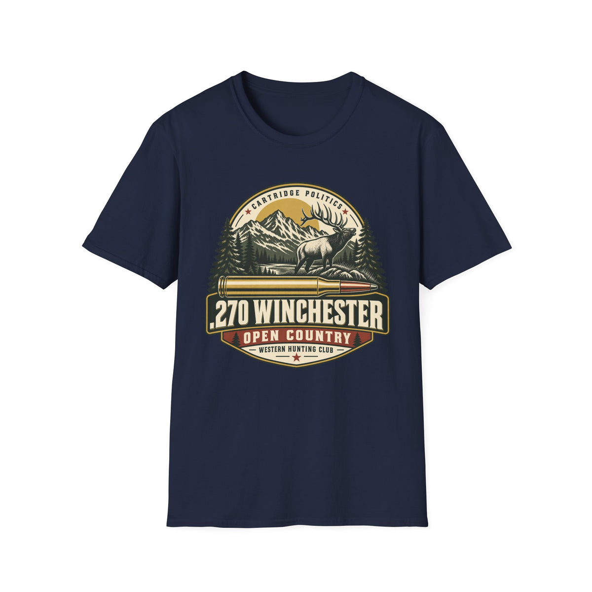 .270 Winchester Shield T-shirt