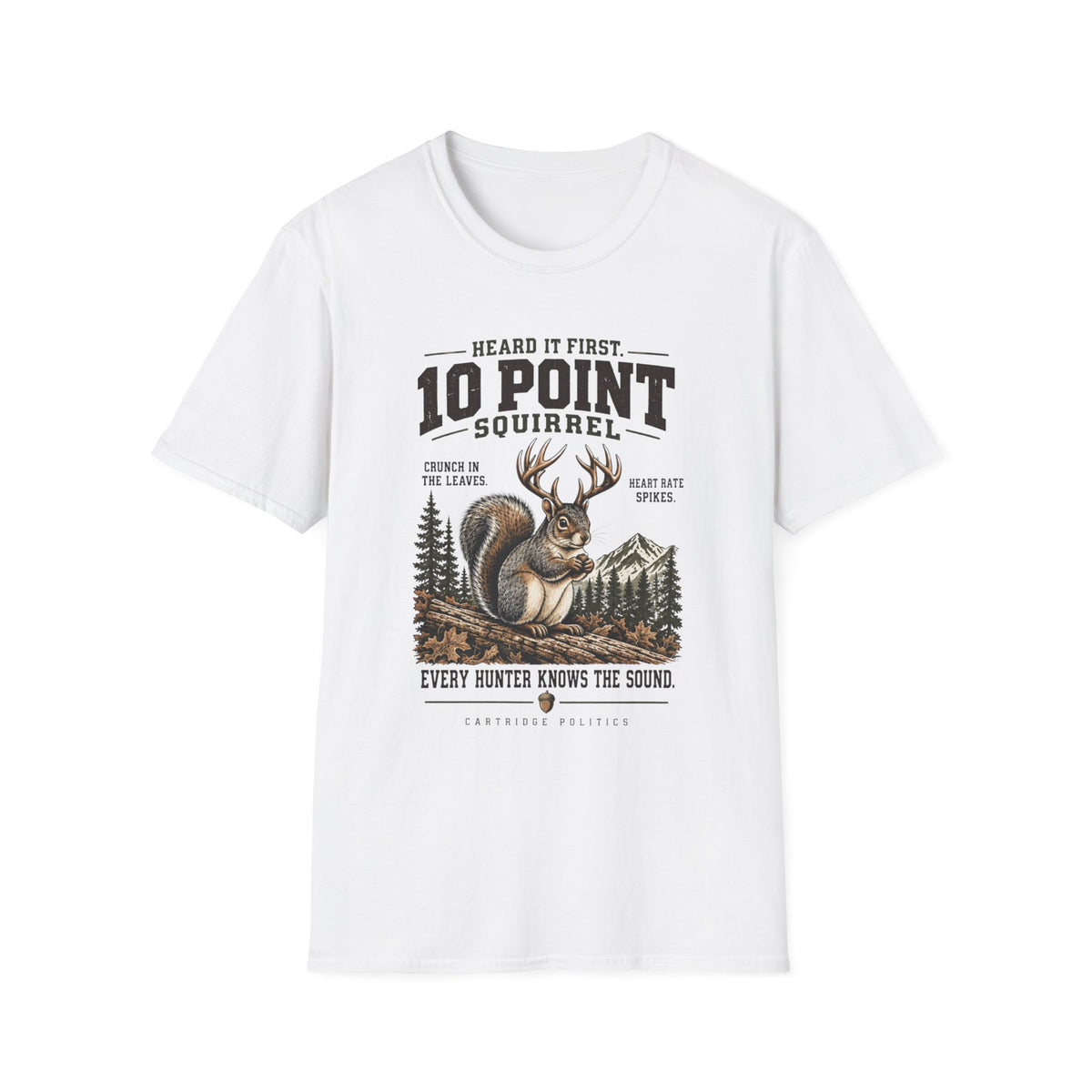 10 Point Squirrel T-shirt
