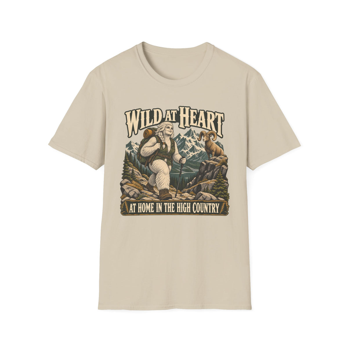 Wild At Heart Yeti T-shirt