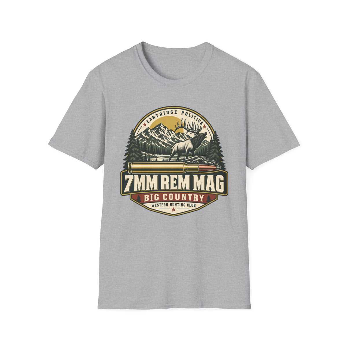 7mm Rem Mag Shield T-shirt