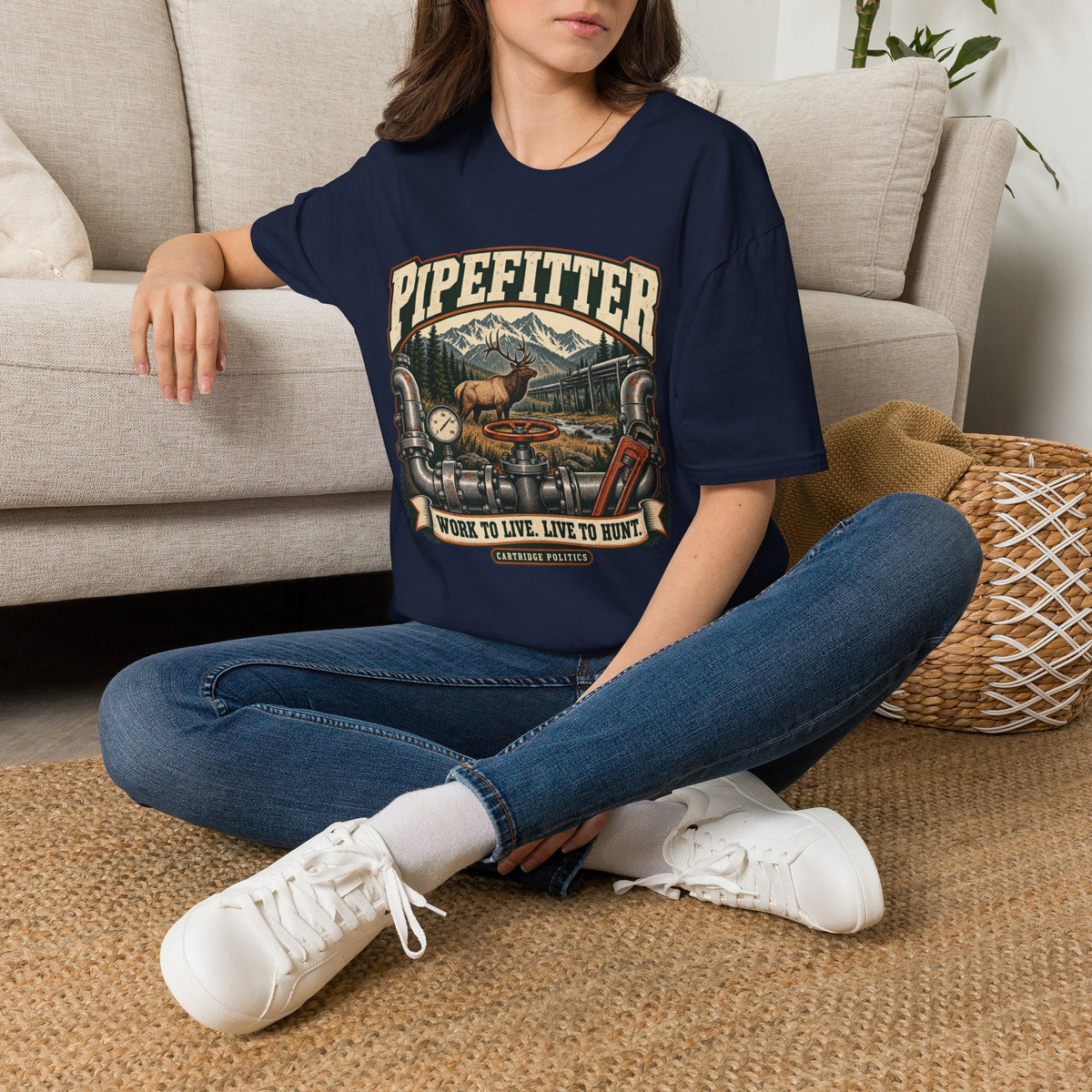 Old School Pipefitter T-shirt
