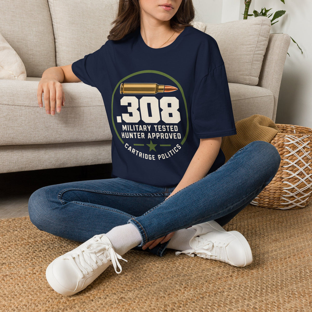 .308 Military Tested Hunter Approved T-shirt