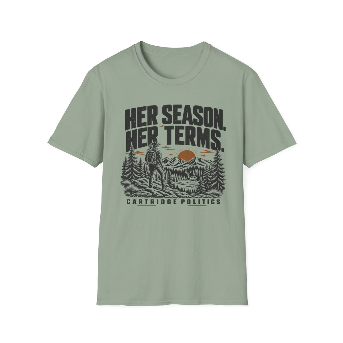 Her Season Her Terms T-shirt