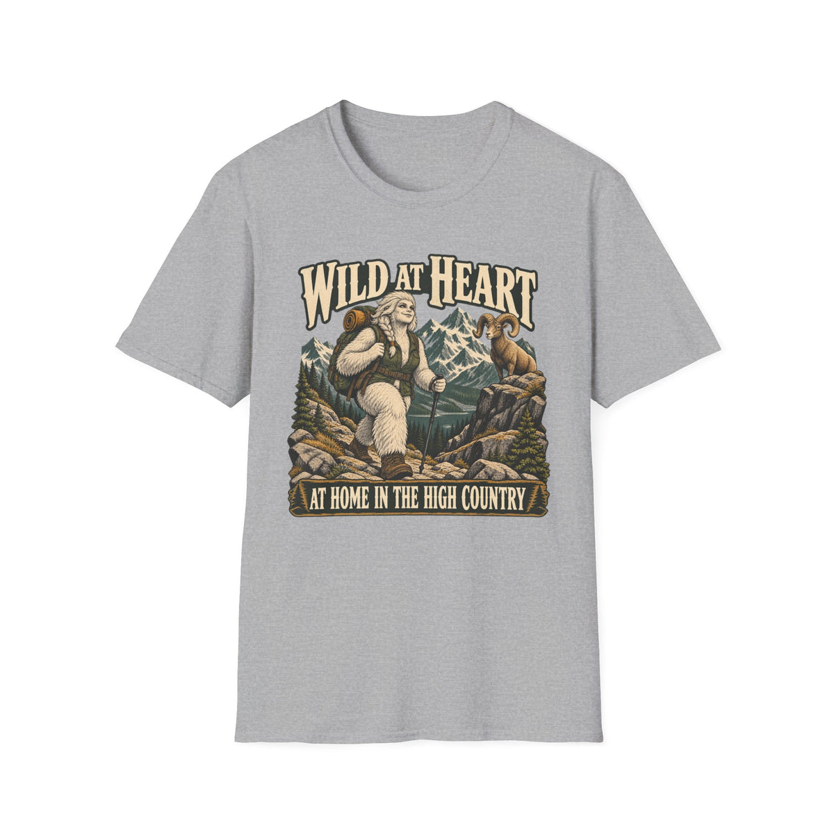 Wild At Heart Yeti T-shirt