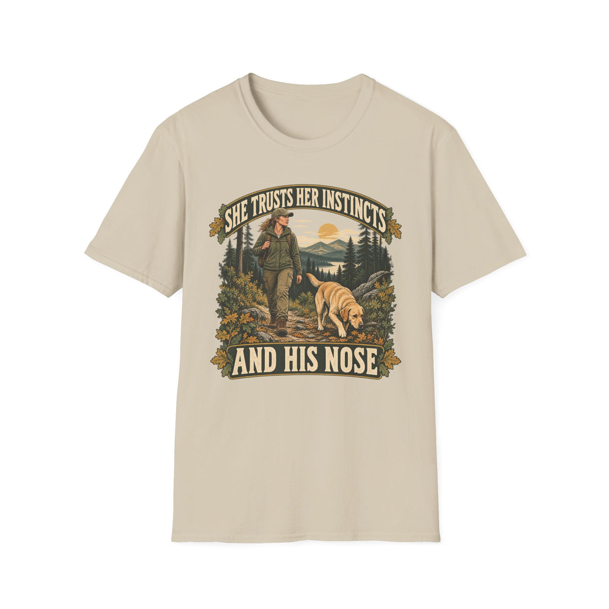 She Trusts Her Instincts T-shirt