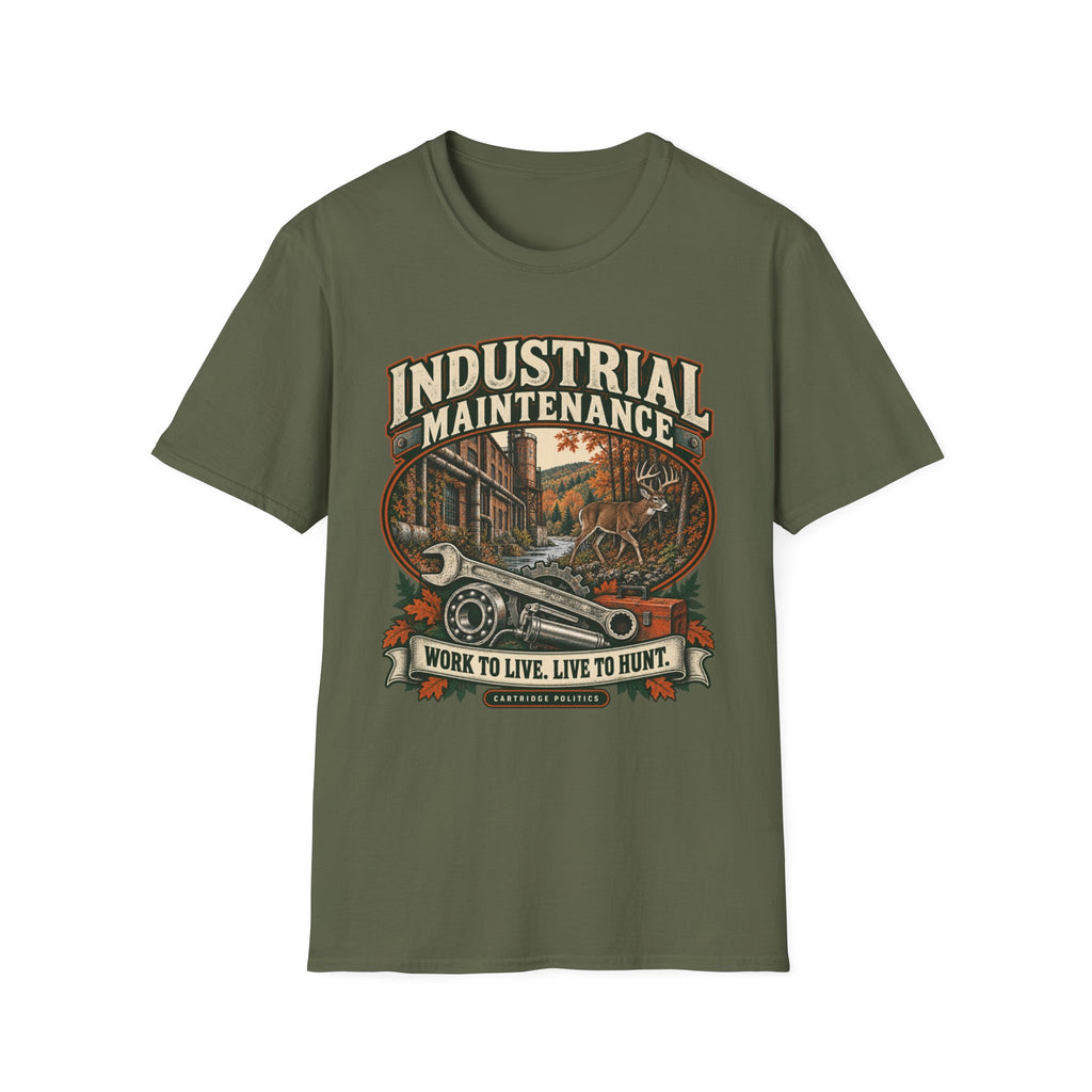 Old School Industrial Maintenance T-shirt