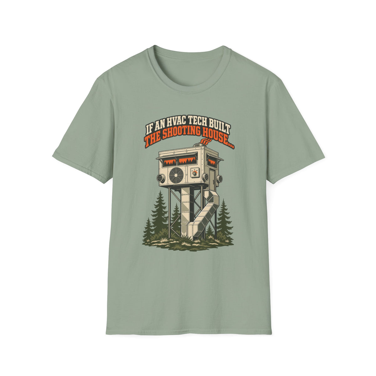 HVAC Tech Shoot House T-shirt