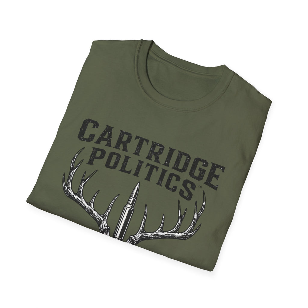 Cartridge Politics Same Game Different Arguments T-shirt