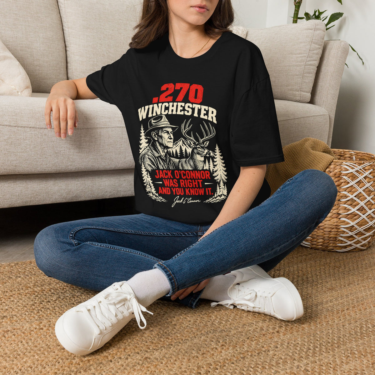 .270 Jack O'Connor was Right T-shirt