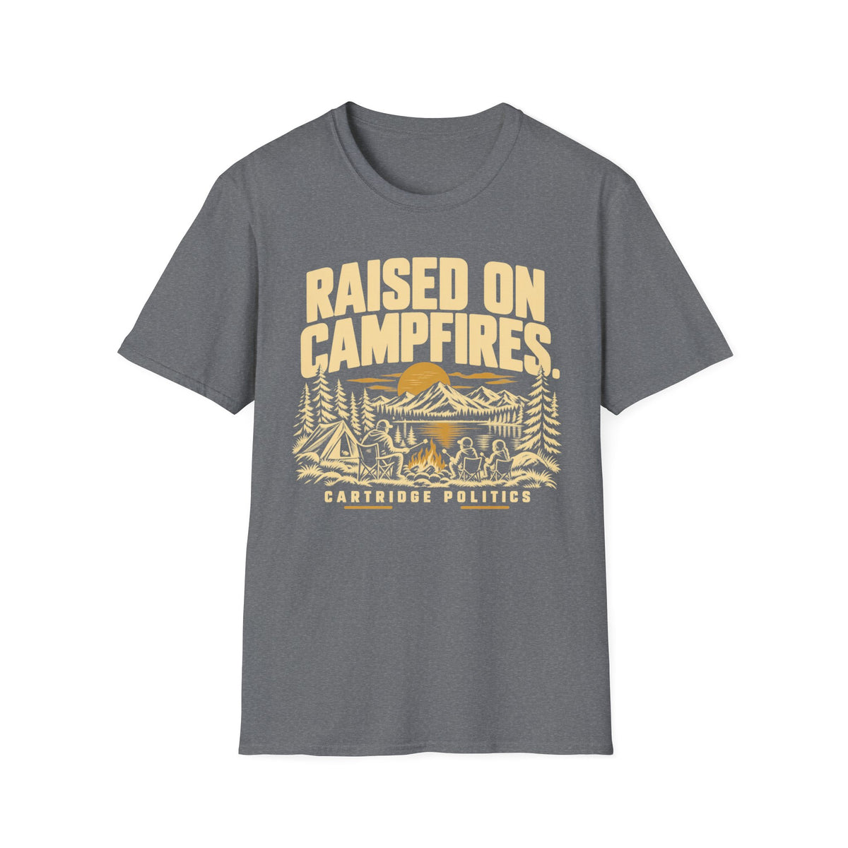 Raised on Campfires T-shirt