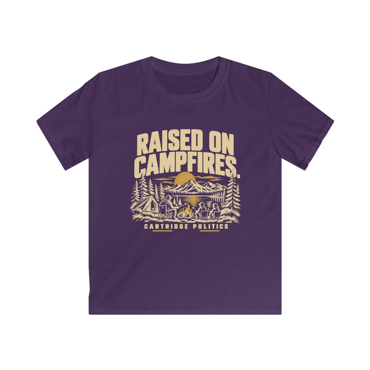 Kids Raised on Campfires T-shirt