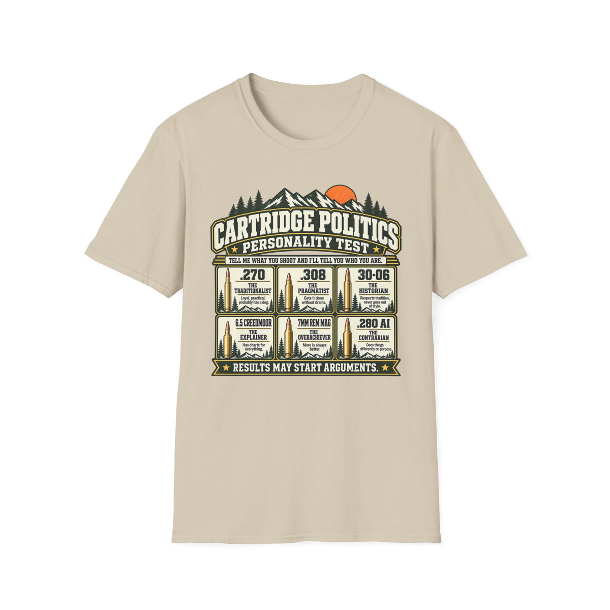 Cartridge Personality Test T-shirt