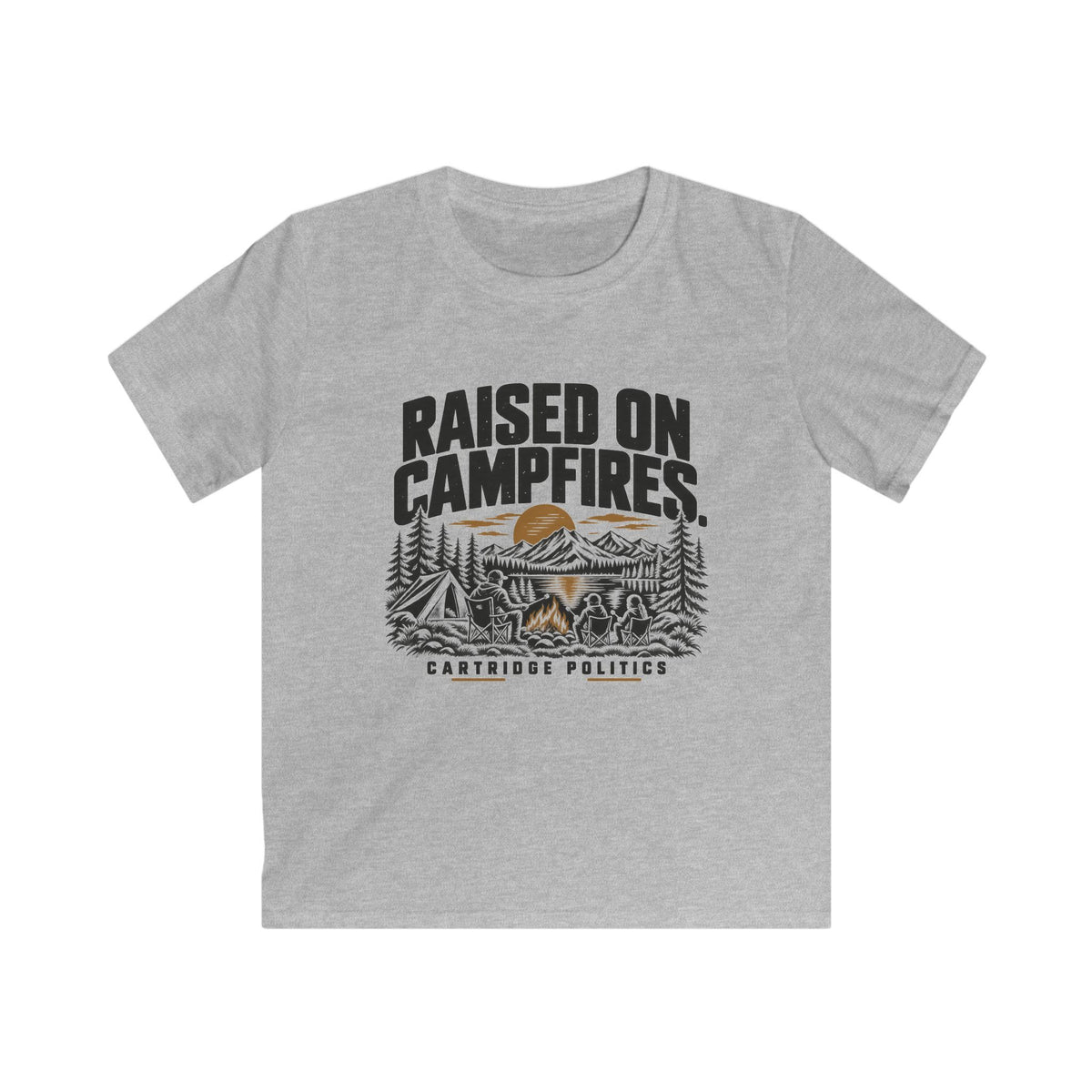 Kids Raised on Campfires T-shirt