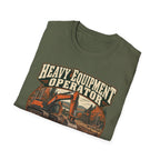 Old School Heavy Equipment Operator T-shirt