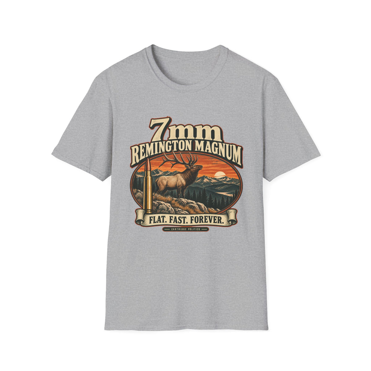 Old School 7mm Rem Mag T-shirt