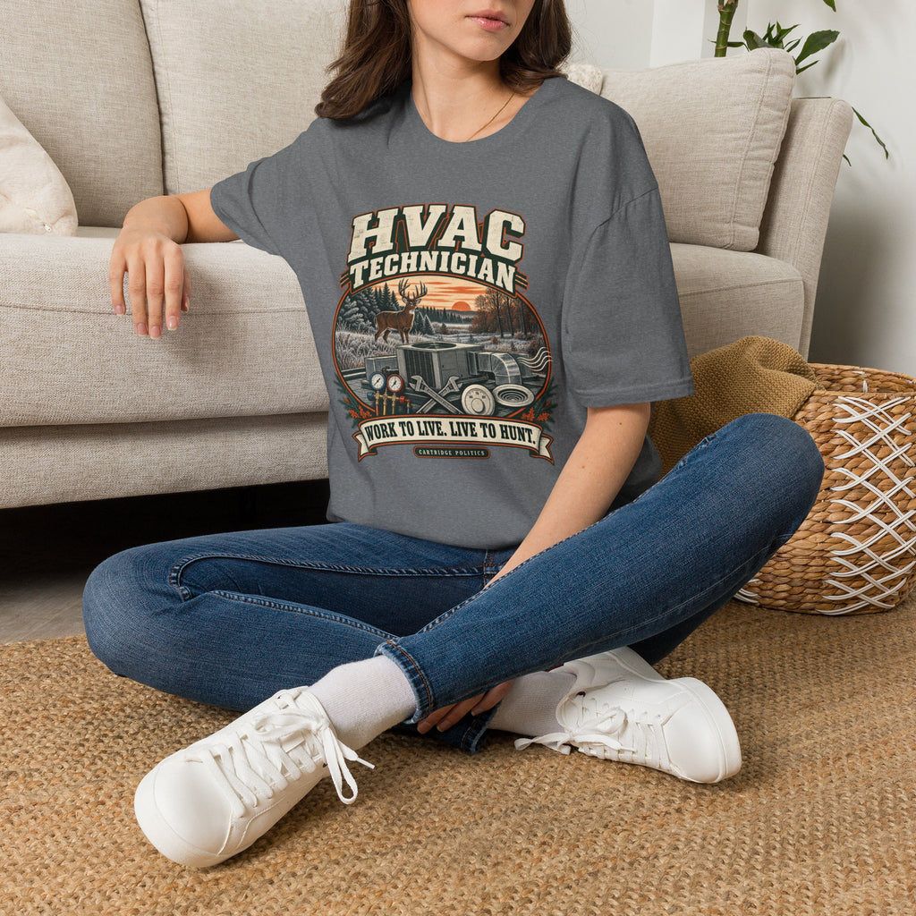 Old School HVAC Technician T-shirt