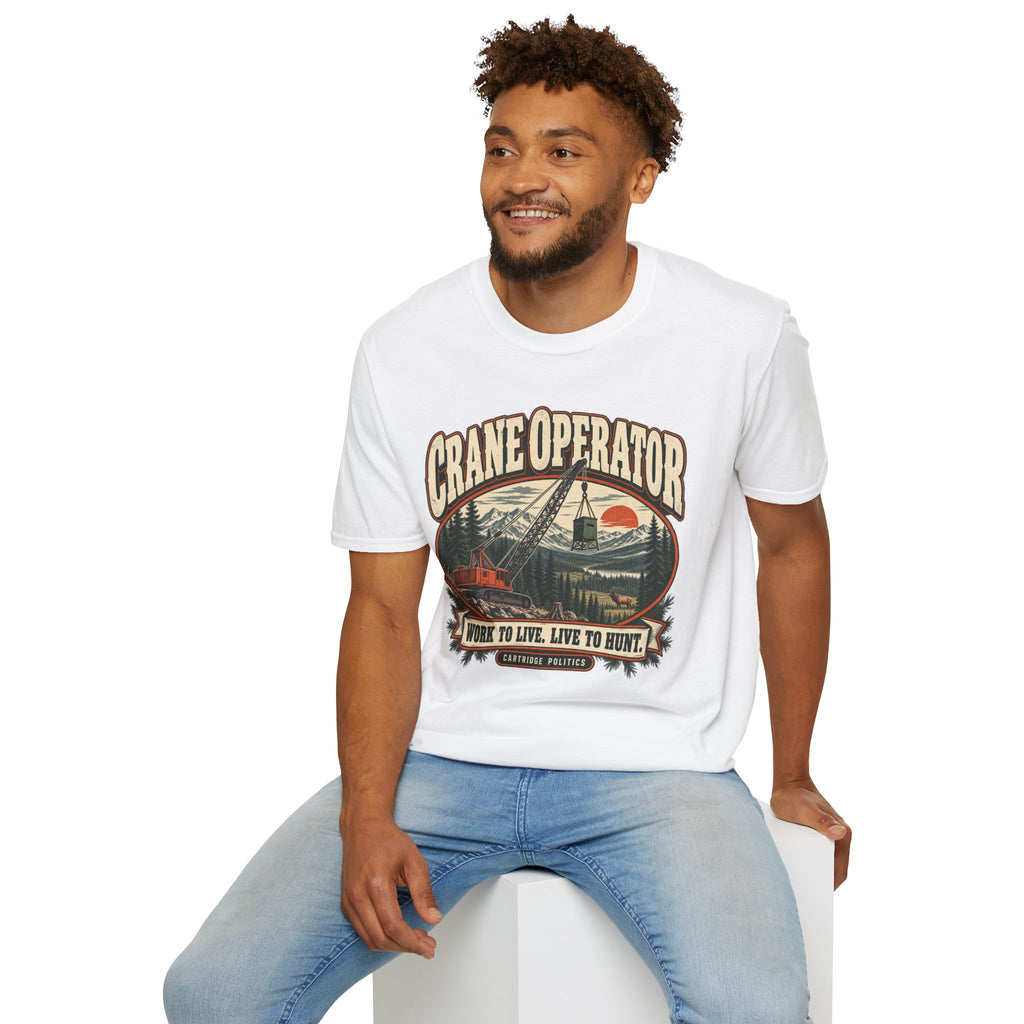 Old School Crane Operator T-shirt